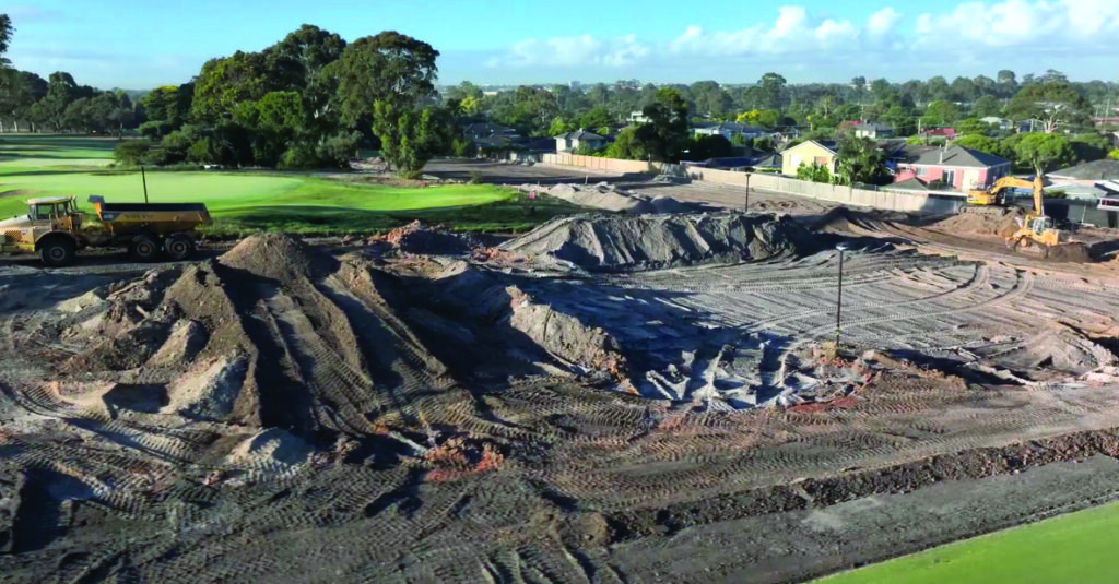 Commonwealth Golf Club Car Park 1