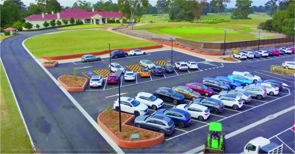Commonwealth Golf Club Car Park 9